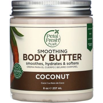 PETAL FRESH COCONUT SMOOTHING BODY BUTTER POT 237 ML