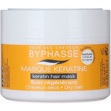 BYPHASSE KERATIN HAIR MASK HAARMASKER POT 250 ML