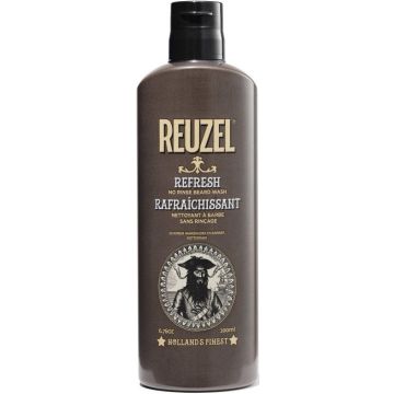 REUZEL REFRESH NO RINSE BEARD WASH BAARDSHAMPOO 200 ML