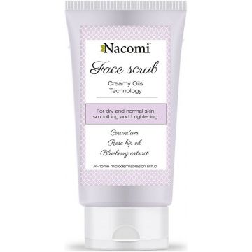 NACOMI SMOOTHING AND BRIGHTENING FACE SCRUB TUBE 75 ML