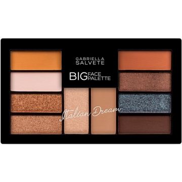 GABRIELLA SALVETE ITALIAN DREAM (GABRIELLA SALVETE) ITALIAN DREAM BIG FACE EYESHADOW OOGSCHADUWPALETTE DOOSJE 20 GRAM