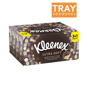 KLEENEX ULTRA SOFT TISSUES 6 X 4 X 72 STUKS