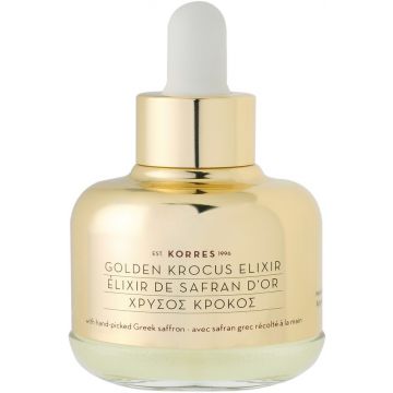 KORRES GOLDEN KROCUS AGELESS SAFFRON ELIXIR GEZICHTSSERUM DRUPPELAAR 30 ML