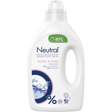 NEUTRAL WOOL & FINE WASMIDDEL 1000 ML
