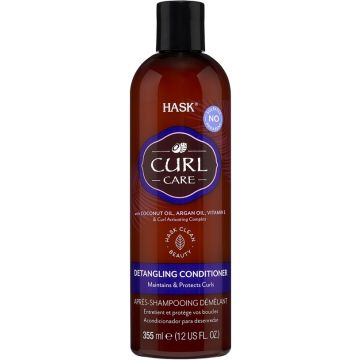 HASK CURL CARE DETANGLING CONDITIONER CREMESPOELING 355 ML