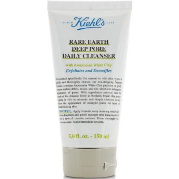 KIEHL'S RARE EARTH (KIEHL'S) RARE EARTH DEEP PORE DAILY CLEANSER GEZICHTSREINIGER TUBE 150 ML
