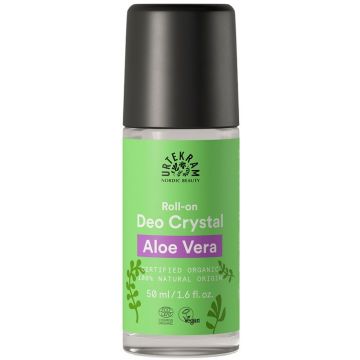 URTEKRAM DEO CRYSTAL ALOE VERA DEODORANT ROLLER 50 ML