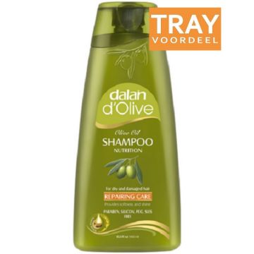 DALAN D'OLIVE (DALAN) D'OLIVE OLIVE OIL SHAMPOO REPAIRING CARE TRAY 12 X 400 ML