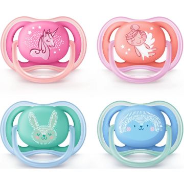 PHILIPS AVENT ULTRA AIR (PHILIPS) ULTRA AIR 6-18 MAANDEN FOPSPEEN 2 STUKS