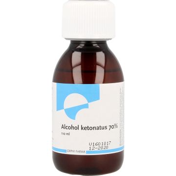 CHEMPROPACK ALCOHOL KETONATUS 70% FLES 110 ML