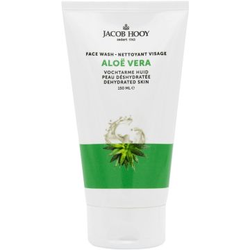JACOB HOOY ALOE VERA (JACOB HOOY) ALOE VERA VOCHTARME HUID FACE WASH GEZICHTSREINIGER TUBE 150 ML