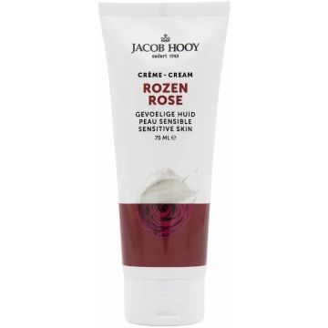 JACOB HOOY ROZEN (JACOB HOOY) ROZEN GEVOELIGE HUID GEZICHTSCREME TUBE 75 ML