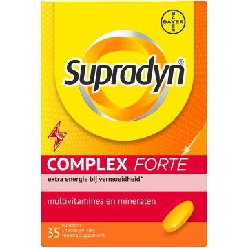 SUPRADYN COMPLEX FORTE (SUPRADYN) COMPLEX FORTE TABLETTEN DOOSJE 35 STUKS (THT 06/2025)