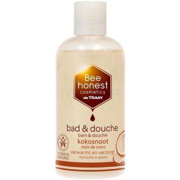 DE TRAAY BEE HONEST BAD &amp; DOUCHE KOKOSNOOT DOUCHEGEL FLACON 250 ML