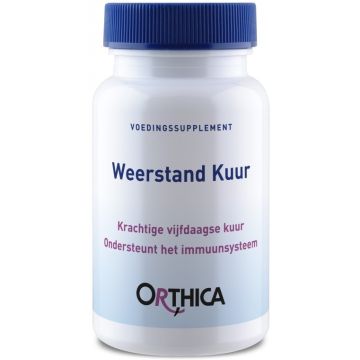 ORTHICA VOEDINGSSUPPLEMENT WEERSTAND KUUR CAPSULES 30 STUKS