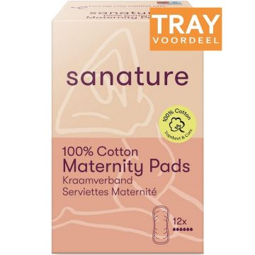 SANATURE KRAAMVERBAND 6 X 12 STUKS