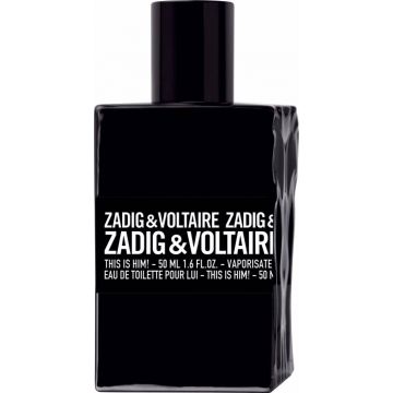ZADIG & VOLTAIRE THIS IS HIM! (ZADIG & VOLTAIRE) THIS IS HIM! EDT FLES 50 ML
