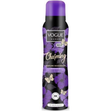 VOGUE WOMEN CHARMING DEODORANT SPRAY SPUITBUS 150 ML