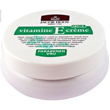 JACOB HOOY VITAMINE E CREME GEZICHTSCREME POT 140 GRAM