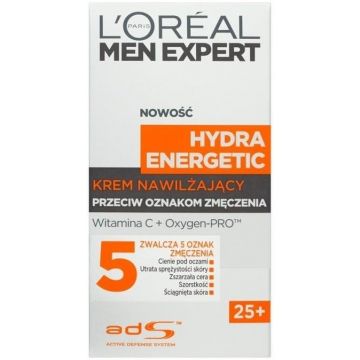 L'OREAL MEN EXPERT HYDRA ENERGETIC (L'OREAL) HYDRA ENERGETIC HYDRATERENDE GEZICHTSCREME 50 ML