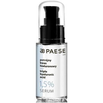 PAESE TRIPLE HYALURONIC ACID 1,5% GEZICHTSSERUM DRUPPELAAR 30 ML