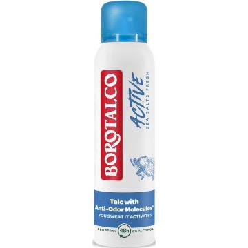 BOROTALCO ACTIVE SEA SALTS FRESH DEODORANT SPRAY SPUITBUS 150 ML