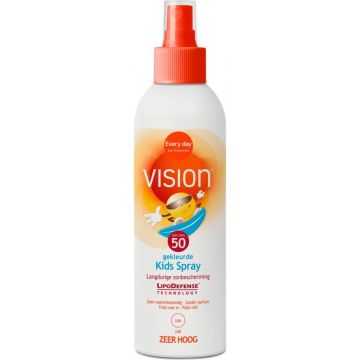 VISION EVERY DAY SUN PROTECTION KIDS SPF 50 ZONNEBRAND SPRAY 200 ML