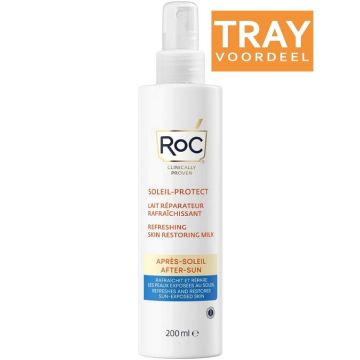 ROC SOLEIL-PROTECT (ROC) SOLEIL-PROTECT REFRESHING SKIN RESTORING MILK AFTERSUN SPRAY TRAY 12 X 200 ML
