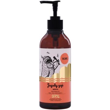 YOPE GOJI BERRIES & CHERRIES (YOPE) GOJI BERRIES & CHERRIES SHOWER GEL DOUCHEGEL POMP 400 ML