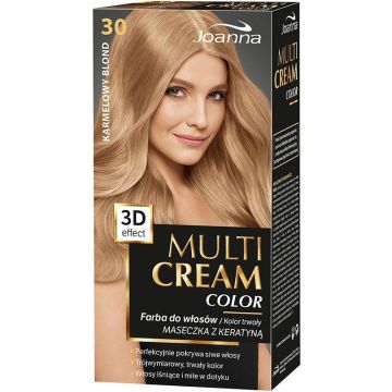 JOANNA MULTI CREAM COLOR 30 CARAMEL BLOND HAARVERF 1 STUK