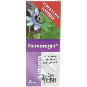 PFLUGER NERVOREGIN RUSTGEVERS TABLETTEN DOOSJE 100 STUKS