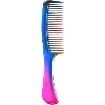 INTERVION RAINBOW COMB WITH HANDLE KAM 1 STUK