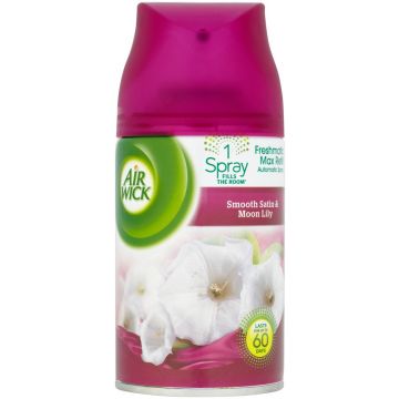 AIRWICK SMOOTH SATIN & MOON LILY LUCHTVERFRISSER (NAVULLING) SPUITBUS 250 ML