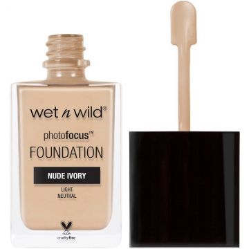 WET N WILD PHOTO FOCUS FOUNDATION NUDE IVORY POTJE 30 ML