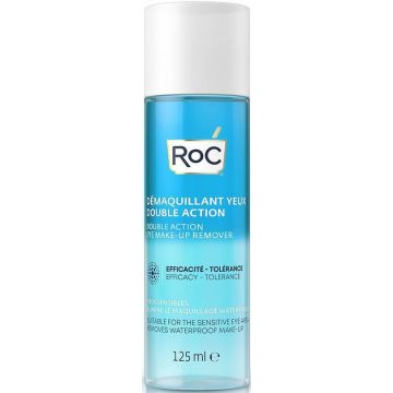 ROC DOUBLE ACTION EYE MAKE-UP REMOVER FLACON 125 ML