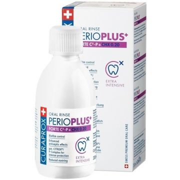 CURAPROX PERIO PLUS+ FORTE CHX 0.20 MONDSPOELING FLACON 200 ML