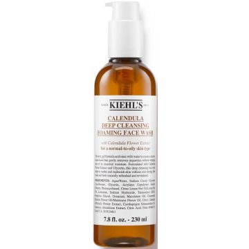 KIEHL'S CALENDULA (KIEHL'S) CALENDULA DEEP CLEANSING FOAMING FACE WASH GEZICHTSREINIGER POMP 230 ML
