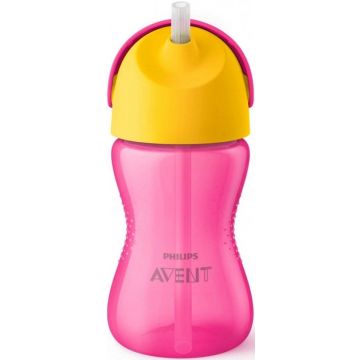 PHILIPS AVENT RIETJESBEKER MEISJE 18 MAAND 300 ML 1 STUK