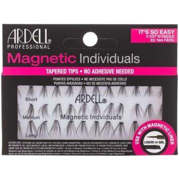 ARDELL MAGNETIC (ARDELL) MAGNETIC INDIVIDUALS SHORT/MEDIUM/LONG BLACK FALSE EYELASHES NEPWIMPERS DOOSJE 36 STUKS