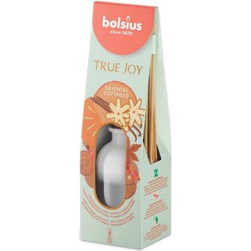BOLSIUS TRUE JOY ORIENTAL SOFTNESS GEURSTOKJES 80 ML