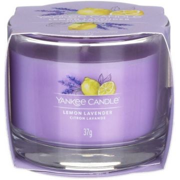 YANKEE CANDLE LEMON LAVENDER GEURKAARS POT 37 GRAM