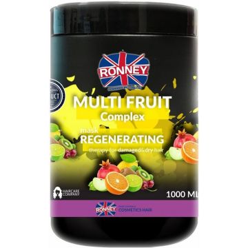 RONNEY MULTI FRUIT COMPLEX REGENERATING MASK HAARMASKER POT 1000 ML
