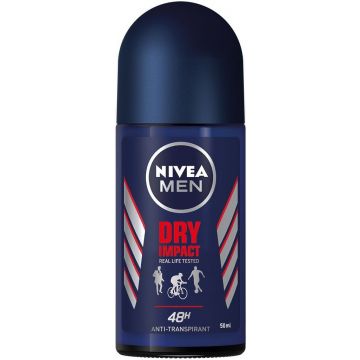 NIVEA MEN DRY IMPACT DEO DEODORANT ROLLER 50 ML