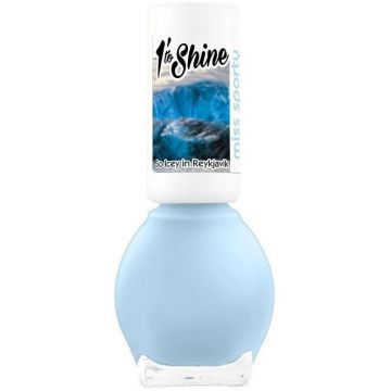 MISS SPORTY 1 MINUTE TO SHINE 639 SO ICEY IN REYKJAVIK NAGELLAK POTJE 7 ML