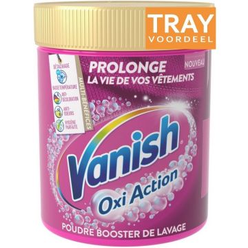 VANISH OXI ACTION GOLD VLEKVERWIJDERAAR TRAY 6 X 470 GRAM