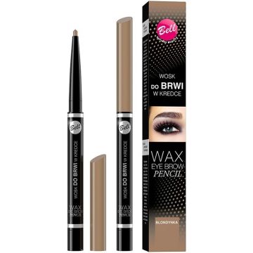 BELL WAX (BELL) WAX EYEBROW PENCIL 01 BLONDE WENKBRAUWPOTLOOD 12 ML
