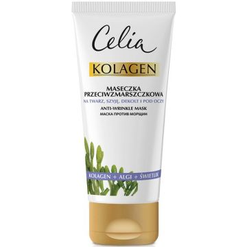 CELIA KOLAGEN ANTI-WRINKLE MASK FOR FACE NECKLINE AND UNDER THE EYES GEZICHTSMASKER 60 ML