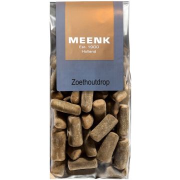 MEENK ZOETHOUTDROP 180 GRAM