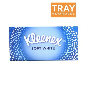 KLEENEX SOFT WHITE TISSUES TRAY 24 X 70 STUKS