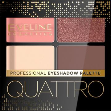 EVELINE QUATTRO 06 EYESHADOW PALETTE OOGSCHADUW 3,2 GRAM